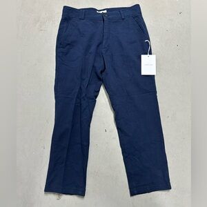 NWT I Love Ugly ILU Men's Slim Kobe Textured Pants Size Medium Navy Blue